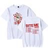 Summer Y2k Reneé Rapp Merch Tshirt 2026 BITE ME Tour Merch Cool Cotton Print Tops for Unisex and Women Streetwear