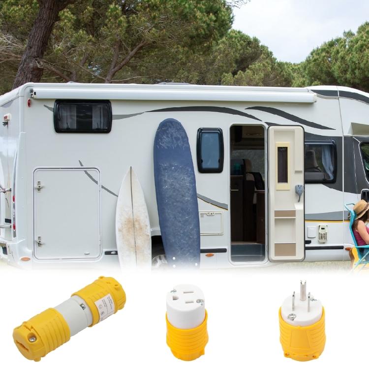 Multipurpose 15A 125V Industry Power Socket Plug Professional for Various Electrical Needs Secure Electrical Connections