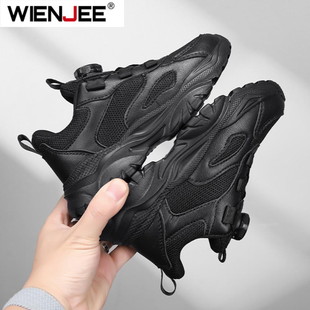 Children'S Fashion Sports Shoes Breathable Student Black School Walking Shoes Anti-Skid Boys& Girls Casual Running Sneaker