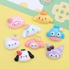 Adorable Fruit Animal Cartoon Resin Shoe Buckles & DIY Hair Clip Accessories