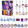 K-pop Demon Hunters Rumi Mira Zoey Figure Saja Boys Christmas Countdown Calendar Trendy Blind Box Keychain Acrylic Pendant Gift