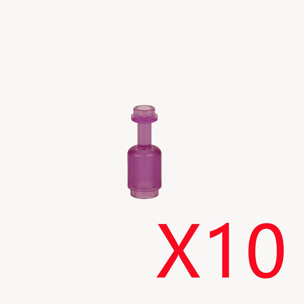 MOC City Building Blocks Character Scene Creative Accessories Mini Brick Color Wine Bottle Reagent Bottle Set Box Toy Gift X007