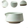 Ceramic Matcha Bowl Handmade Ceremony Portable Gift Tea Starter with Spout Cup