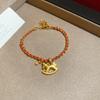 Hand Jewelry Golden Pony Bracelet Chinese Horse Year Chinese Style Bangle  Hipster
