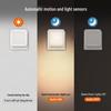 Warm White Plug-in LED Night Light with Light Sensor & Stepless Dimming (110-240V, EU/UK/AU)