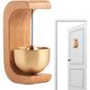 Shopkeepers Bell for Door Opening, Door Bell Chime Magnetic Door Chime, Small Doorbell for Refrigerator, Home Garden Windchime, Hanging Bells for