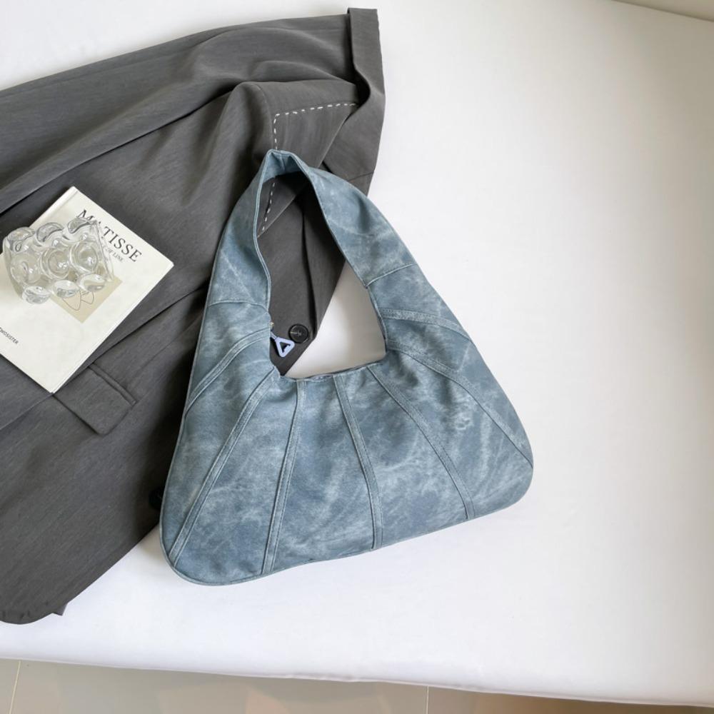 Large Capacity Underarm Bag Shoulder Bag Tote Bag Casual Vintage Hobo Bag  Girls
