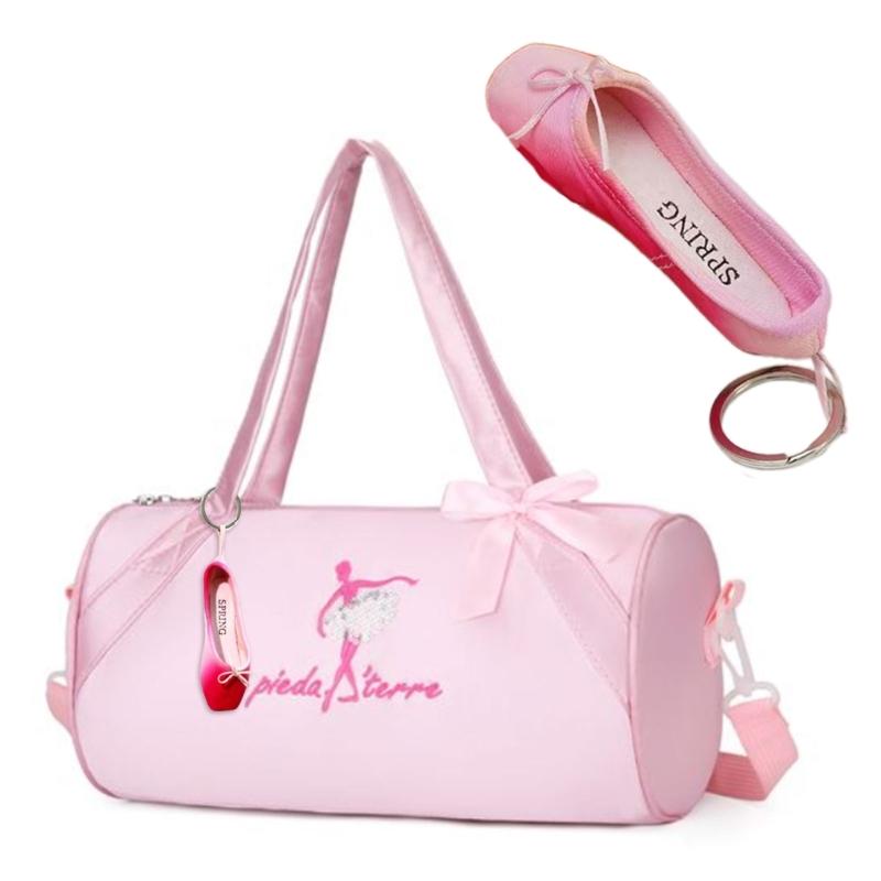 Mini klíčenka na špičkové baletní boty Klíčenka Baletní boty Příslušenství pro taneční nadšence