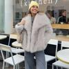 KOSY Faux Fur Hairy Coat Woman Warm Winter Fluffy Coat Women New Plush Jackets for Women Outerwears Luxury Women's Teddy Coats