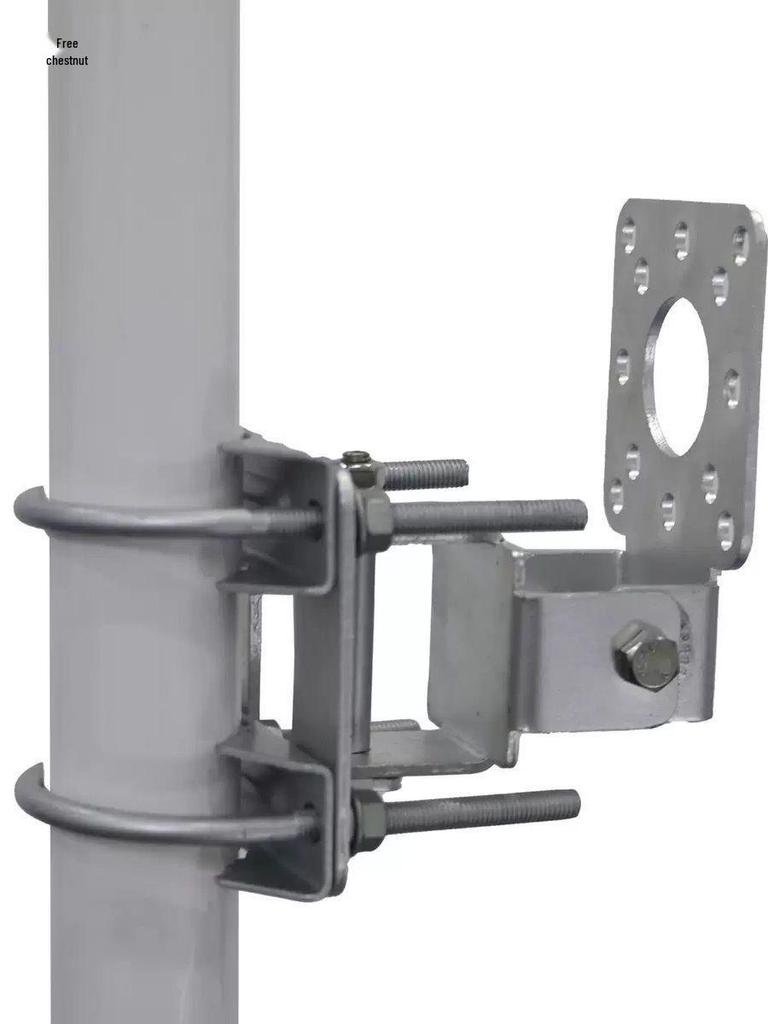 Adjustable Angle Antenna & Camera Mounting Bracket for Pipes and Poles