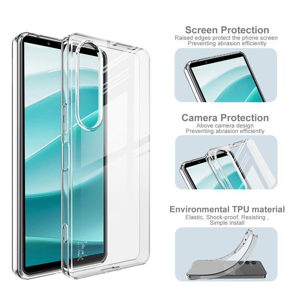 For Sony Xperia 1 VII Phone Case IMAK Soft Slim Case UX-10 Series