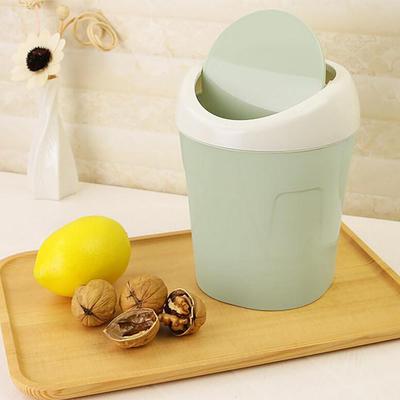 Trumpet Desktops Mini Creative Covered Kitchen Living Room Trash Can