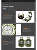 American Military Green Multifunctional Metal Compass K4580 - High Precision, Luminous, Outdoor Use