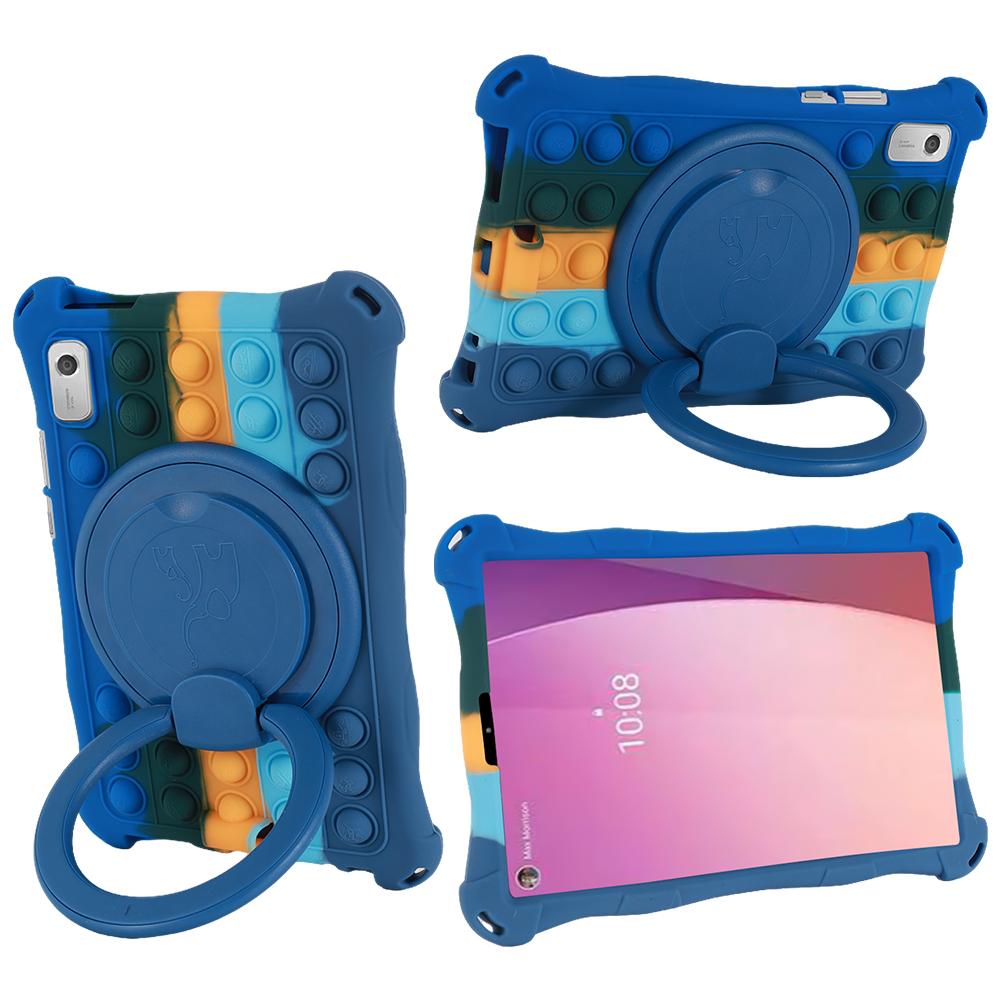 

Мягкий силиконовый безопасный для детей чехол-подставка с вращением на 360 градусов для планшета Lenovo Tab M9 TB-310FU TB-310XU M9 TB-310FU TB-310XU