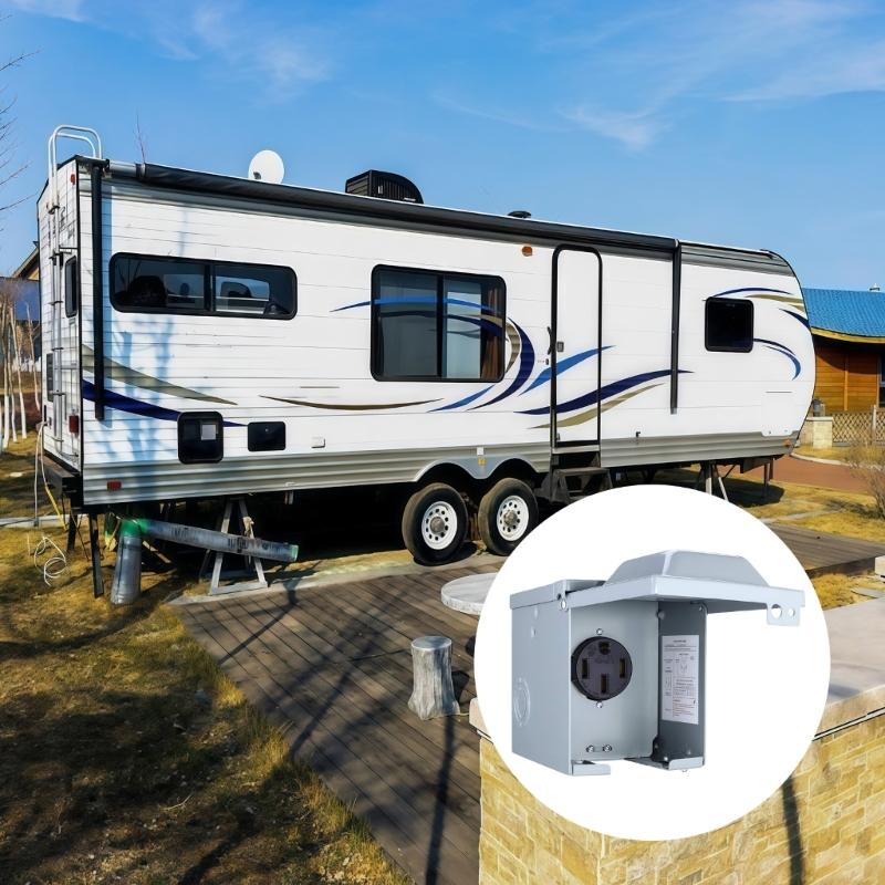 Universal 14-50R Power Connector For Most Recreational Vehicles and Electric Cars Facilitating Hassle Free Charging Across Various Models