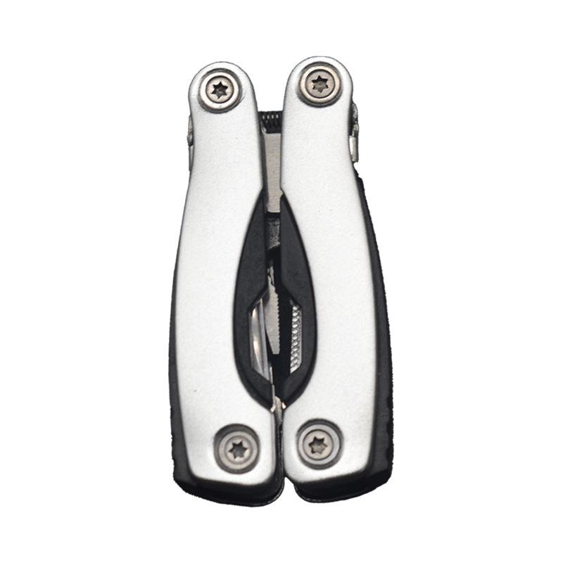 

Multi-Color Portable Folding Pliers - Mini Multifunctional Right-Handed Tool серебряный