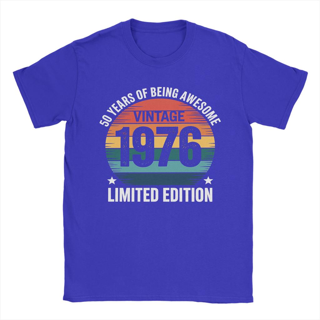 Born In  Vintage Age  Years Old Funny Th Birthday TShirt Summer YK Retro T Shirts Cotton Fashion Tshirt For Unisexs Tees