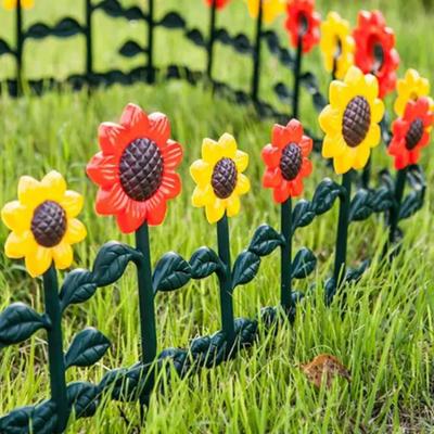 Dekorativer Gartenzaun Wiederverwendbares Kunststoff-Wasserdichtes Zaunbegrenzungspanel für den Außenbereich