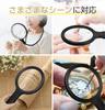 ZenCT Magnifying Glass, Neck Strap & Handheld, 5x & 10x Magnification, 13.2cm Diameter, Type-C Rechargeable, 30 LED Lights, 3 Color Temperatures, 2