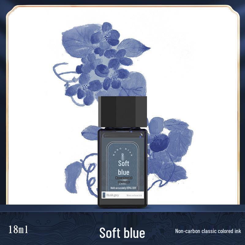 Hongdian No-Clog Füllfederhalter mit Farbmischtinte - 16 Farben