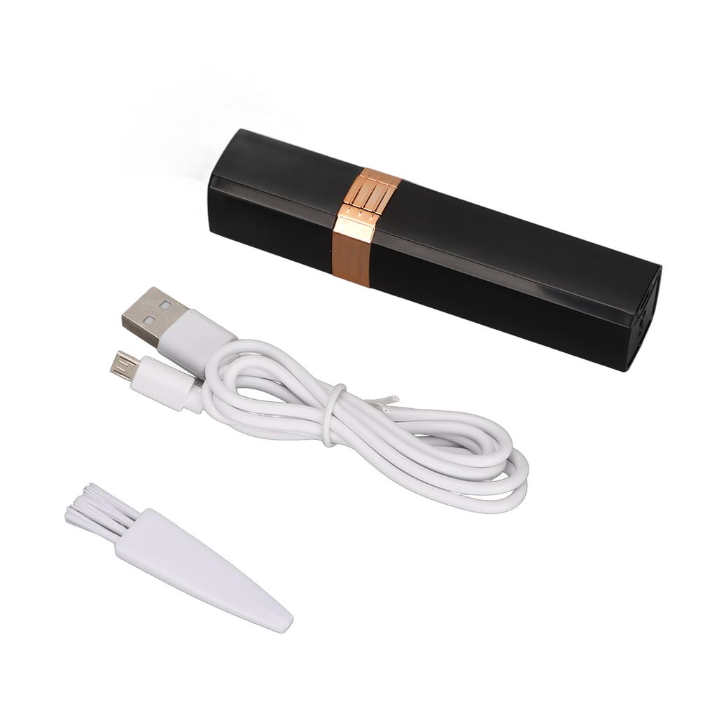 Women Facial Trimmer Electric Lip Stick Portable Shape Hair Shaver Cleaner USB Cable for Female