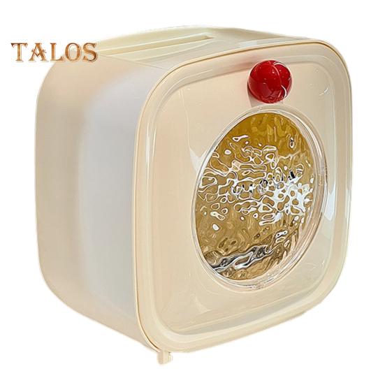Tissue Box Toilet Paper Holder with Shelf Strong Load-bearing Easy To Install Drill-Free-Mount Organizer Toilet Paper Stand with Storage Bin