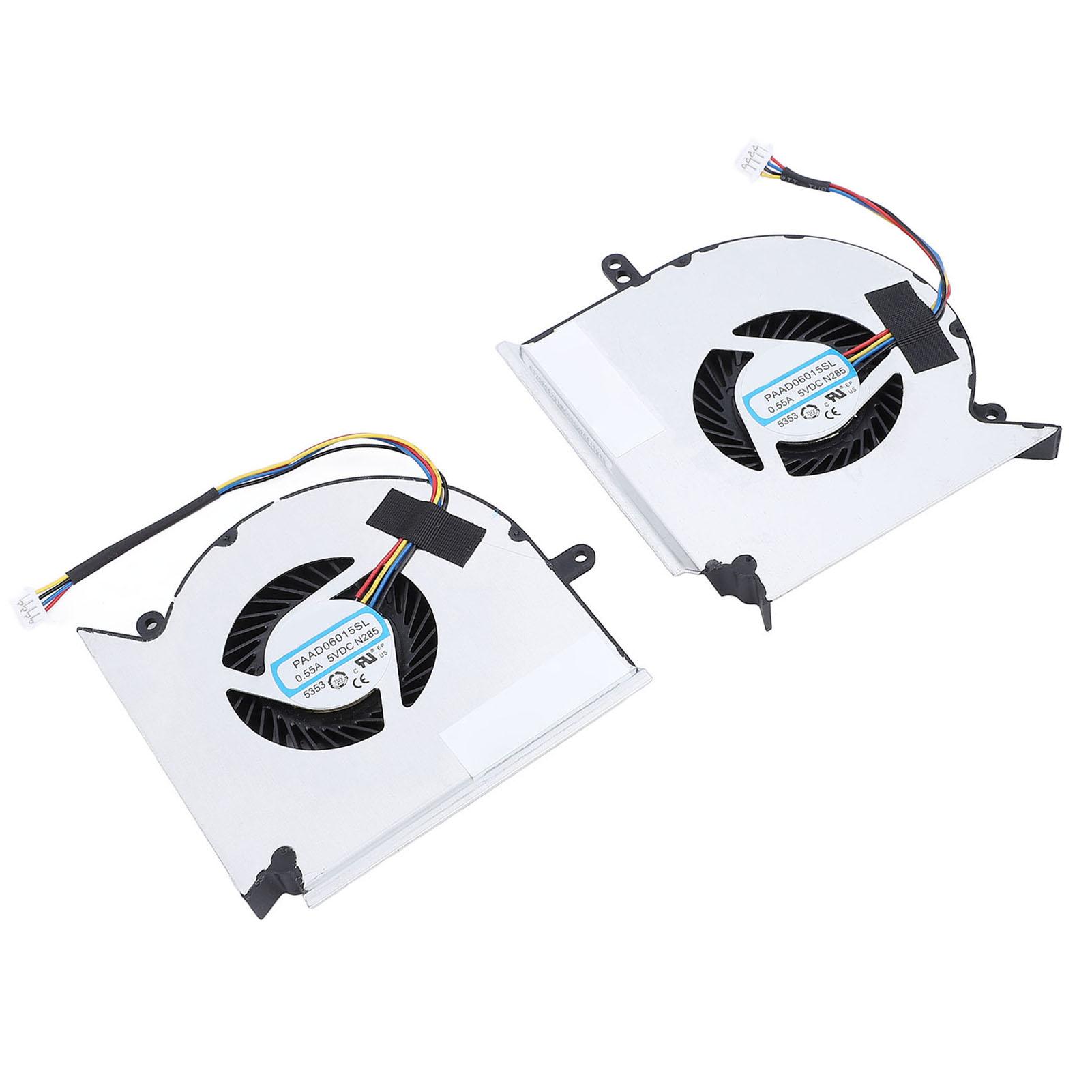 

Вентилятор охлаждения ЦП ГП из алюминиевого сплава 4-контактный сменный вентилятор охлаждения ЦП ГП для ноутбука с инструментами для ремонта