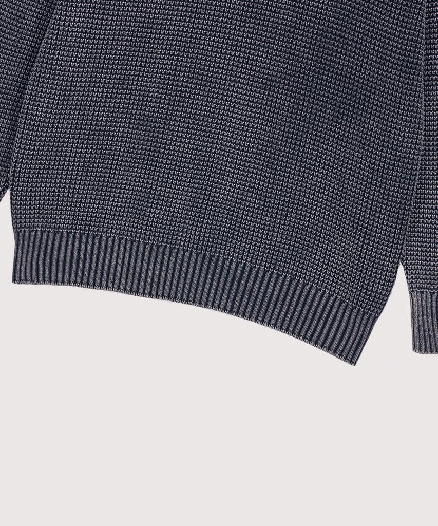 AT THE MOMENT Garment-Dyed Cotton Waffle Knit