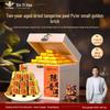 Xin Yi Hao Chen Pi Pu-erh Tea Ripe Tuo Cha Yunnan Ancient Tree Tangerine Peel Small Gold Brick