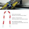 300Pcs Anti-Scratch RC Car Racing Track Red and White Drift Field Fence RC Barriers  Mini RC Car