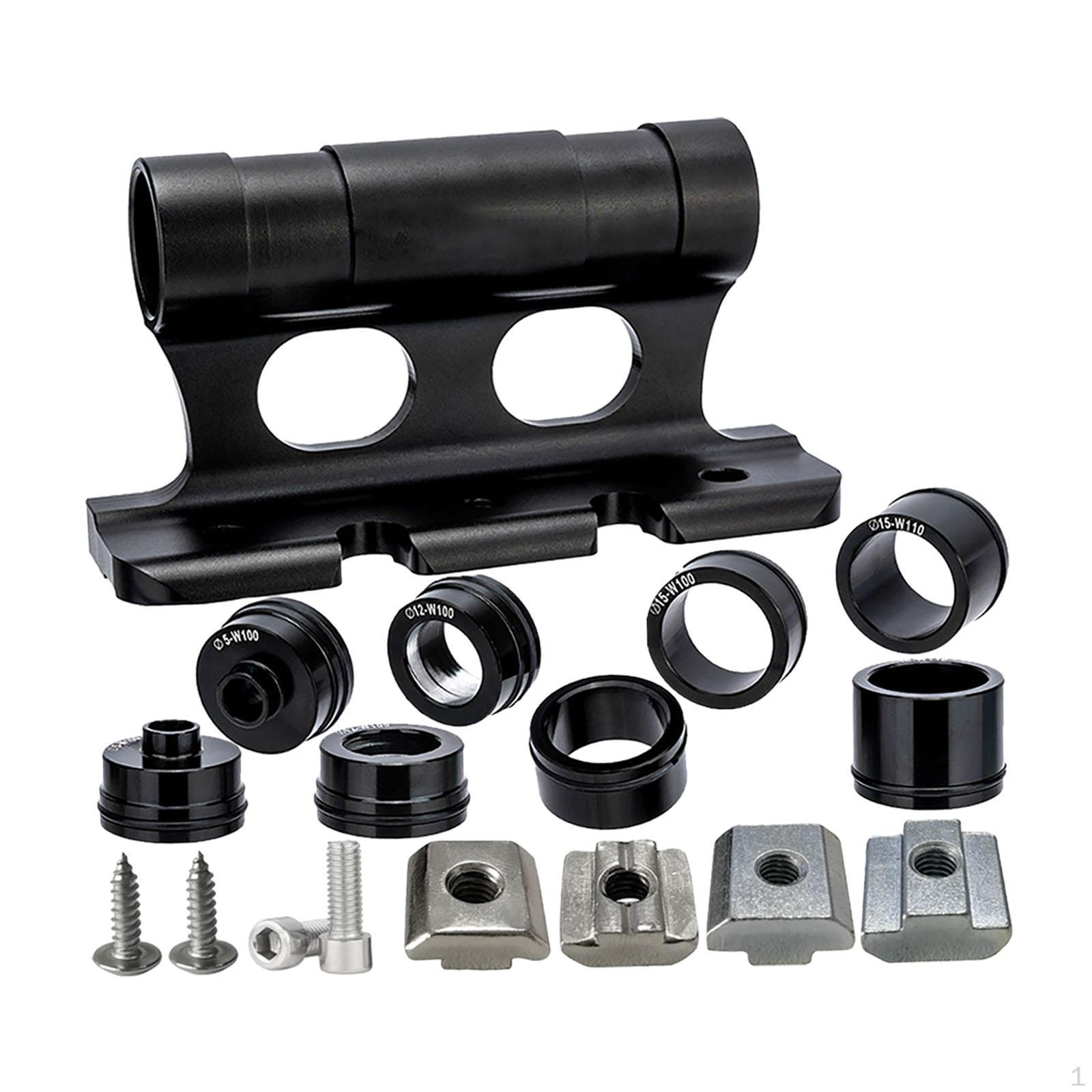 

Крепление для вилки велосипеда, блокировка, принадлежности для велосипеда с ползунками, фиксированный зажим, багажник на крышу автомобиля чёрный