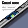 Electric Candle Lighter Arc Waterproof USB Rechargeable Lighter with Safety Button LED Battery Display for Home Kitchen