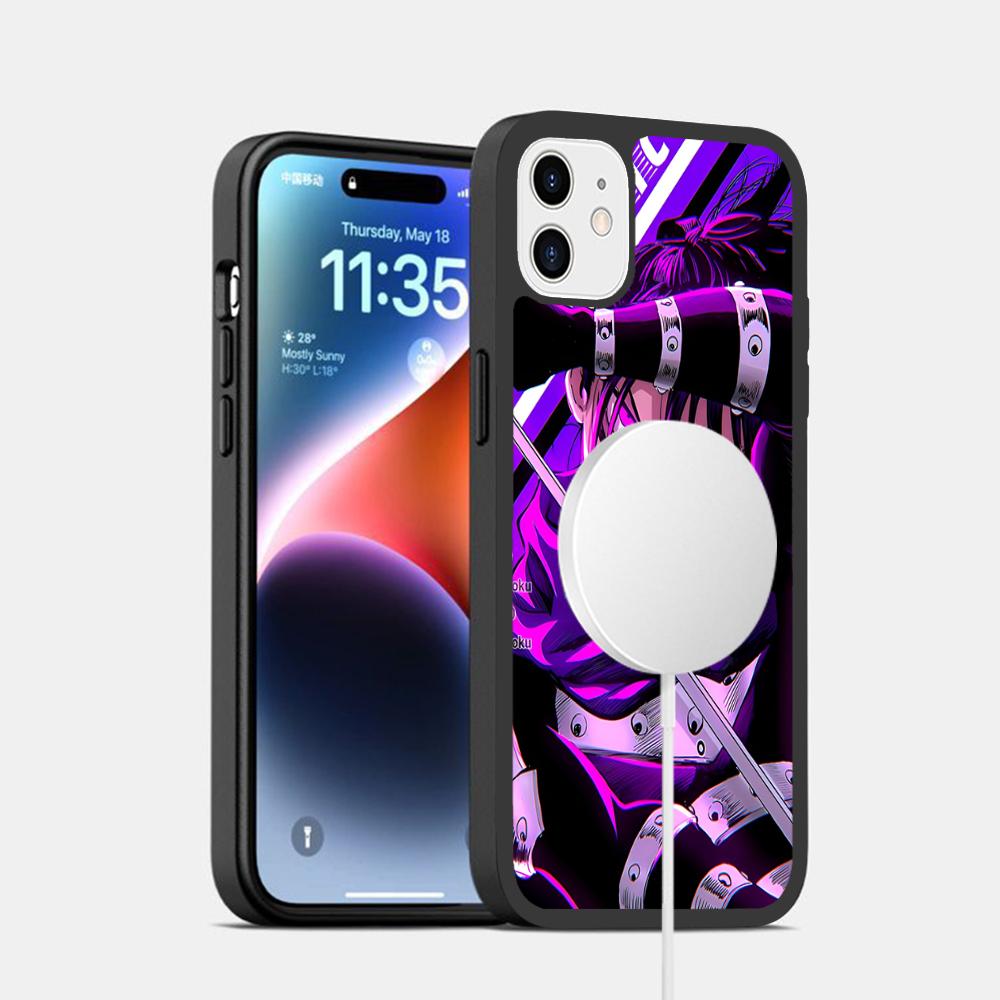 ONE PUNCH-MAN Phone Case Magnetic Case For IPhone 16 14 13 12 11 15 Pro Max Plus For Magsafe Wireless Charge Cover