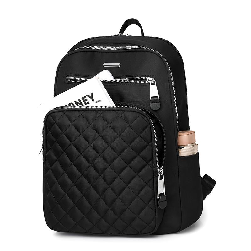 Women Backpack Rhomboid Bag Travel Backpack Student Large Capacity School Bag