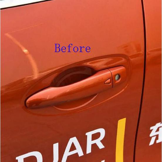 Door Handle Catch Cover for Renault KADJAR 2016 2017 2018  Abs Decoration Car Styling Stickers Accessories 8 Pcs