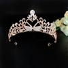 Wedding Headwear New Alloy Rhinestone Swan Crown Korean Style Fairy Photography Photo Wedding Accessories Bridal Crown