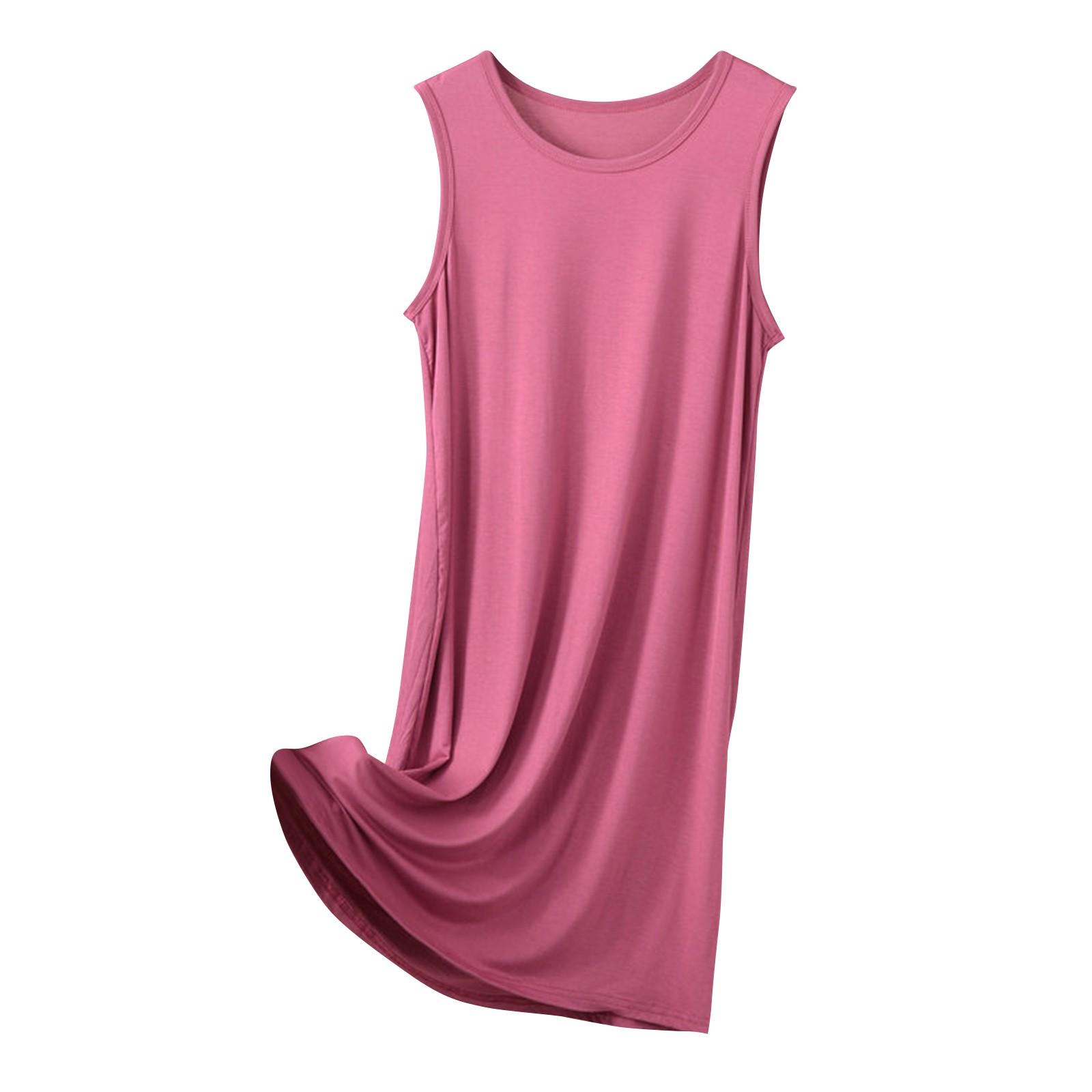 

Женская модная ночная рубашка больших размеров, пижама-сарафан средней длины XXXXXXXXL