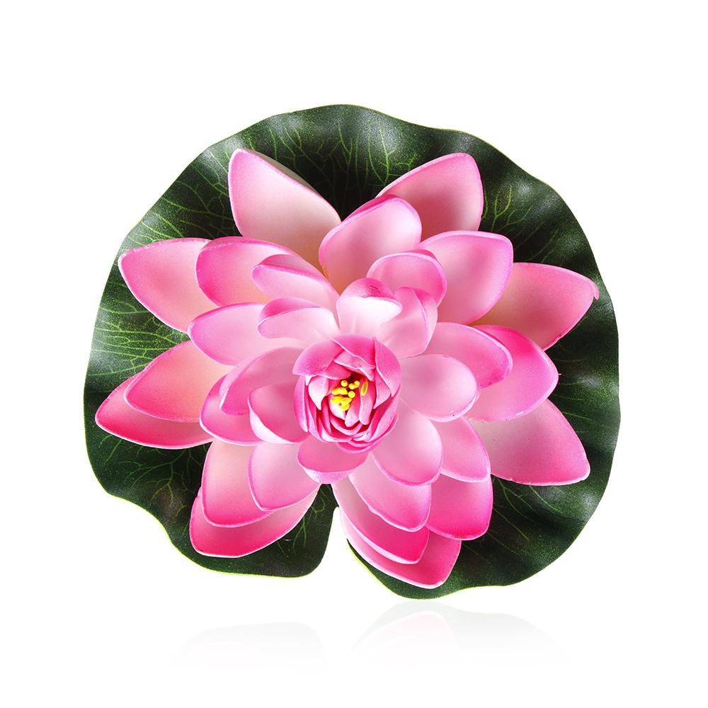 Foam Floating Plants Home Decoration Fake Plants Artificial Lotus Flower Simulation Water Lily