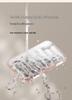 Weekly Portable Pill Organizer and Dispenser with Large-Capacity Pill Splitter