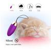 Silicone Vibrator USB Rechargeable Vibrating Jumping Egg Female Vibration G-spot Stimulation Massager Jumping Egg Adult Toys