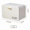 Lidded Paper Towel Box Wall-Mounted Paper Towel Bracket Toilet Paper Storage Tool  Bathroom