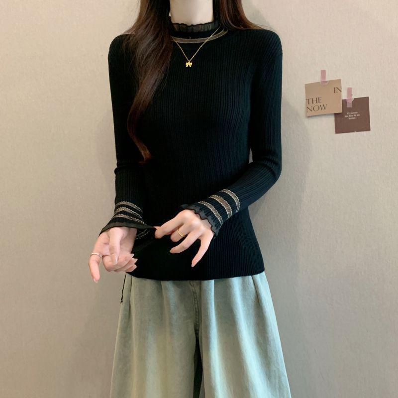 

Autumn/Winter Plus Size Women s Chinese Style Knit Vest & Frog Button Top Set 3XL (155-175 jin)
