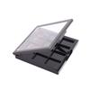 Lid 12 Grids Cosmetic Container Eye Makeup Storage Box Empty Eyeshadow Dish Lipstick Sample Box DIY Eyeshadow Palette