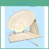 Sundial Model Educational With Shadow Experiment For Classroom Physics Learning