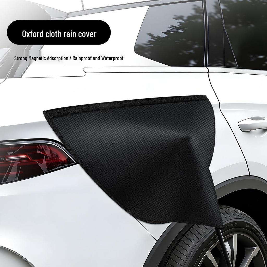 Waterproof Charging Port Cover for Electric Vehicles - Outdoor Rainproof Protection Cap
