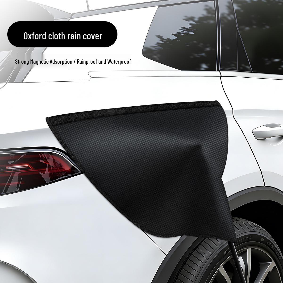 Waterproof Charging Port Cover for Electric Vehicles - Outdoor Rainproof Protection Cap