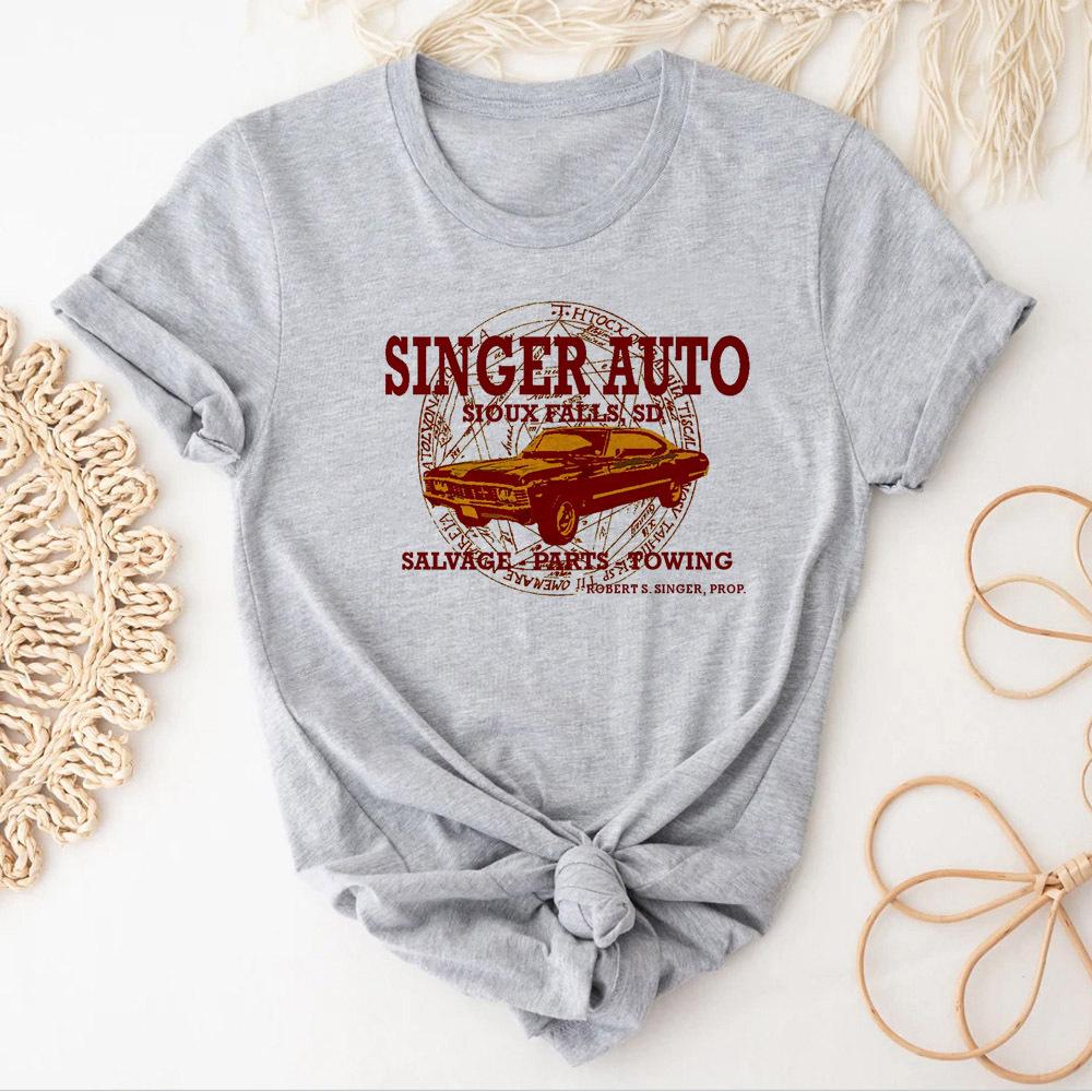 Supernatural t-shirt female Trendy streetwear 2000s Punk kawaii Comfortable t shirt 80s Grunge Psychedelic anime graphic kawaii