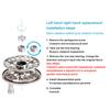 Aluminium Fly Fishing Reel 40# 50# 60# Left/Right Hand Interchangeable CNC Machine Fly Ice Fishing Wheel for Winter Fisherman 260319