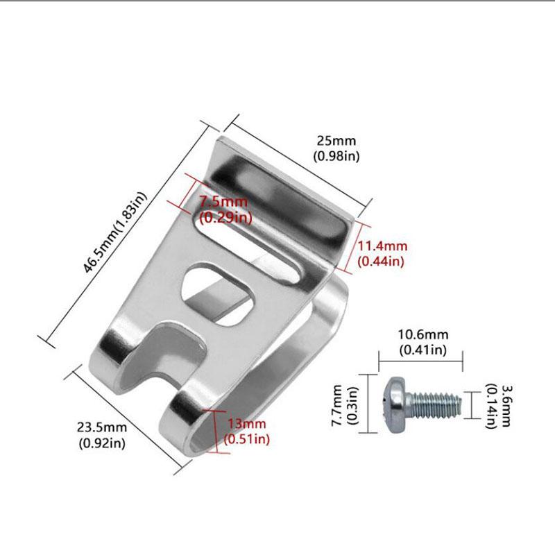 Cârlige cu Clip pentru Curea pentru Mașină de Găurit Electrică Pentru DeWalt 18V 20V Mașină de Găurit/Înșurubat N268241 N169778 DCD980 Accesorii Cheie de Impact cu Ciocan