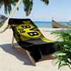 BVB Print Beach Towel, Large Soft Quick Dry Towel for Beach Camping Swimming